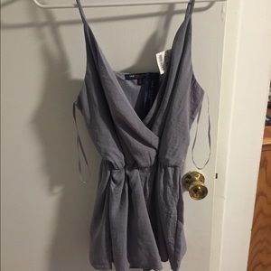 Romper - NWT - grey size small